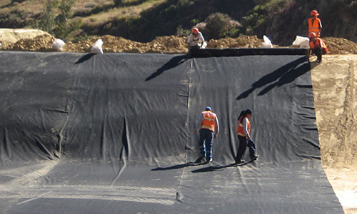 Geomembrana de EPDM